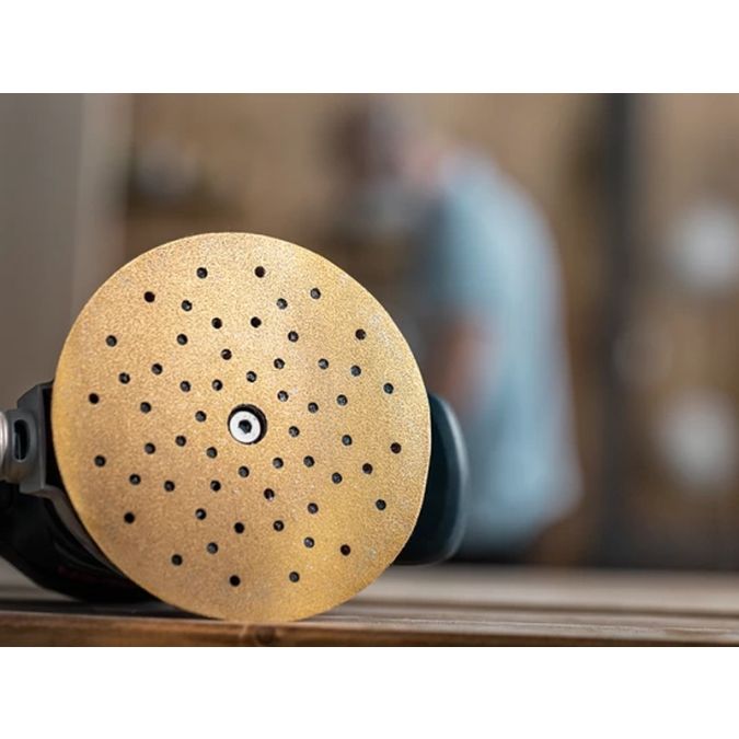 Disco abrasivo BOSCH 6 fori per levigatrici rotorbitali 125 mm