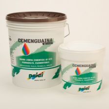 Naici Cemenguaina – Guaina Liquida Cementizia Bicomponente Elastica – Impermeabilizzante Universale per Terrazzi, Balconi e Vasche