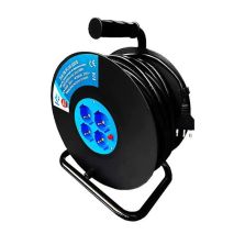 AVVOLGICAVO VB CIVILE 25MT 4 PRESE UNIVERSALE PC-25-200/E -Prolunga