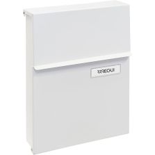 ARREGUI LINE E6801 Cassetta Postale Individuale in Acciaio, Bianca L 23 x P 0.65 x H 30.5 cm