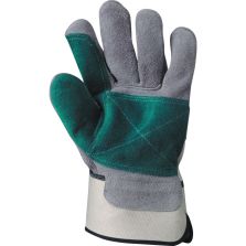 Guanto in Crosta Groppone/tela 32TOP-NERI 360025