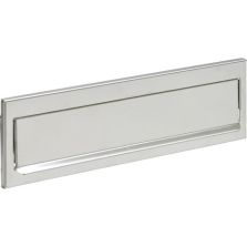 ARREGUI C601 Copri fessura buca delle lettere in Acciaio per Porte o Cancelli Esterni, Portalettere Esterne, Apertura 23 x 3 cm, Resistente, inox