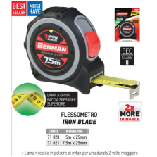 Rotella Metrica/Flessometro Iron Blade