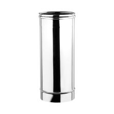 Tubo Lineare 1 mt - Monoparete INOX 316L