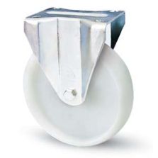 Ruota Nylon Supporto Inox-Fissa diam.80