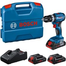 Trapano battente avvitatore GSB 18V-45 con 3 Batterie ProCORE 18V 4.0 Ah 0615A5002U Professional Bosch