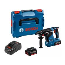 Bosch martello perforatore a batteria GBH 18V-24 C Professional 2,4J con 2 batterie 5Ah e valigetta