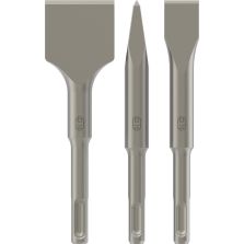 Set di 3 scalpelli corti Bosch SDS+ Plus da 140 mm (codice articolo: 2608690180)
