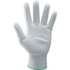 NERI 337064 GUANTI BIANCHI 13 ECO-PU GUANTO DA LAVORO IN POLIESTERE POLIURETANO -Calzaturificio