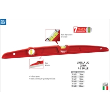 Livella Alluminio Pieno Smussata