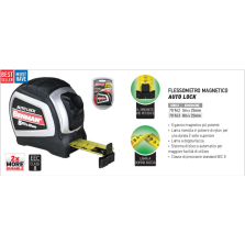 Rotella Metrica/Flessometro AutoLock Magnetico