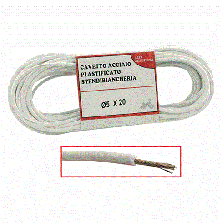 Filo Stendibiancheria Biancone 5mm x 20mt