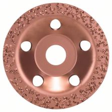 Mole a Tazza in Metallo Duro GREZZO Piatta - Bosch