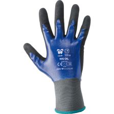 Guanti Nitrile  995OIL Blu
