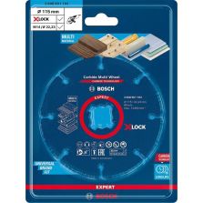 BOSCH DISCO MULTIMATERIALE 115mm X-LOCK