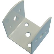 STAFFA A U supporto per LISTONI,TRAVI,PILASTRI - SUP120X120X125 BIANCO