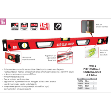 Livella PRO Magnetica con specchio
