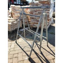 Cavalletto da Lavoro Zincato 110/190 cm