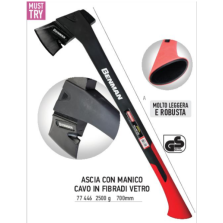 Accetta - 2,5 kg manico Fibra