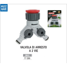 Valvola di arresto a 2 Vie