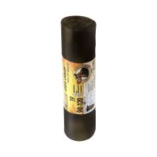 6 PZ SACCHI SPAZZATURA LEGA E CHIUDI C/LACCIO 80 MY. Misura Nero cm 90 x 120 Sprint