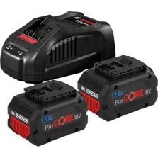 BOSCH KIT 2 BATTERIE 5.5AH 18V PROCORE+CARICABATT