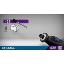 Nastro abrasivo 6,4 mm grana 120 Dremel (art.438)