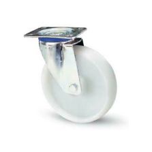 Ruota Nylon Supporto Inox-Girevole diam.80