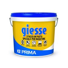 STUCCO IN PASTA SPECIALE PER RASATURE K2 GIESSE 20 KG Bianco