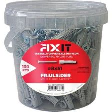 TASSELLI NYLON FIXIT VITE TSP SECCHIELLO FRIULSIDER MM. 8X51 PZ. 130