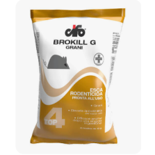 Brokill G TOP 4 Esca rodenticida in grani 150GR -CIFO per TOPI