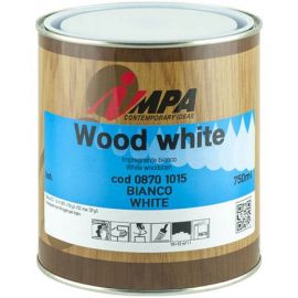 Impregnante all'acqua WOOD WHITE Bianco 2.5lt -IMPA