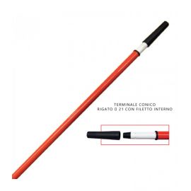 Asta telescopica in metallo da 3mt