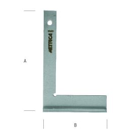 Squadra a cappello in acciaio zincato per Fabbro 400X250mm