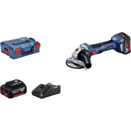 SMERIGLIATRICE BATTERIA BOSCH GWS 18V-8 + 2 BATTERIE 4.0AH