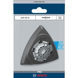 Piastra di levigatura a delta AVZ 93 G Starlock per Utensili Multifunzione 2608669125 BOSCH