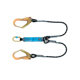 Cordino Anticaduta Doppio con Assorbitore di energia