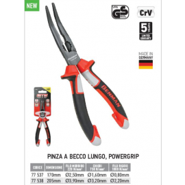 Pinza Becchi Lunghi Piegati 170mm