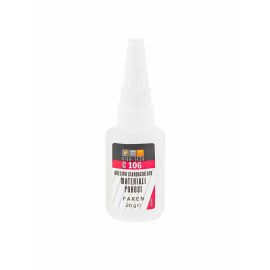 COLLA ISTANTANEA CIANOACRILATA ADESIVA GOMME & PLASTICHE 20gr - FAREN C106