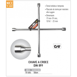 Chiave a Croce per Ruote