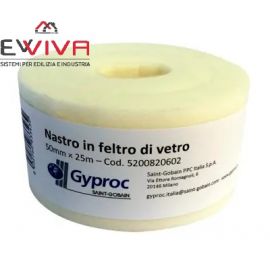 Nastro in feltro di vetro 5x25 ml - Gyproc