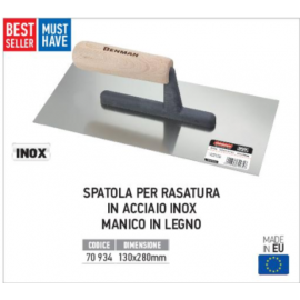 Frattone Liscio Inox - 13x28cm
