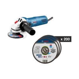 BOSCH 200PZ DISCO METAL 125mm+ SMERIGLIATRICE OMAGGIO