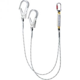 Cordino Anticaduta Doppio con Assorbitore di energia