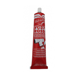 Adesivo Mastice rosso per tubi in pvc 125gr