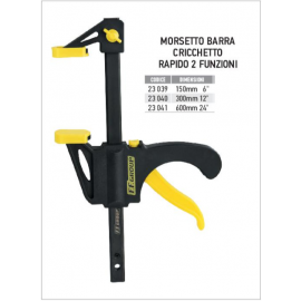 Morsetto a Cricchetto Rapido - 2 Funzioni