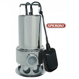 Pompa Speroni SQVX 1100 HL Fognatura Inox 1,00hp Cavo 10m
