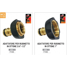 Innesto rapido in Ottone per Rubinetto