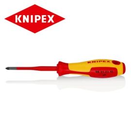 Knipex 982501 Cacciavite Pozidriv Lungh. 185mm Pz1 alto isolamento