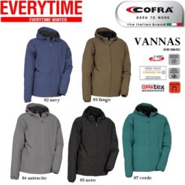 Giacca Da Lavoro COFRA VANNAS Softshell Antivento In Diverse Colorazioni